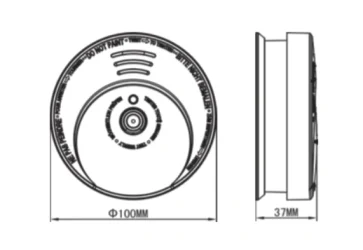 Smoke Detector Drawing